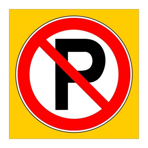 No Parking Sign Traffic Signboard Sign PL-100