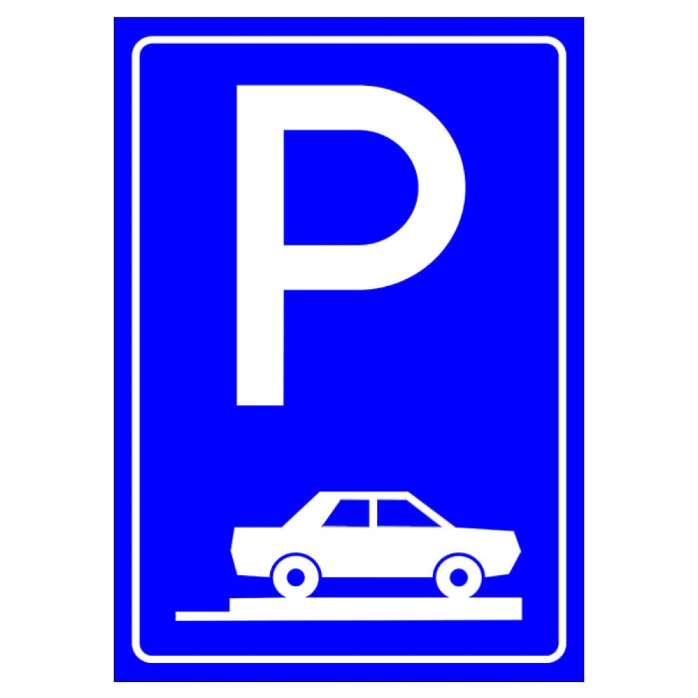 Parking Lot Sign Parking Lot Signboard Mark P-3e