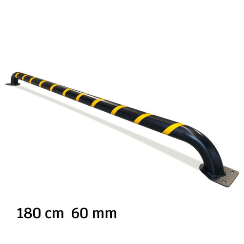 Vehicle Stopper Parking Stopper Black (Pipe Type) 180cm Ø60mm