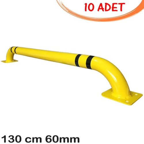 Vehicle Stopper Parking Stopper Parking Separator 130cm Ø60mm (10 PCS)