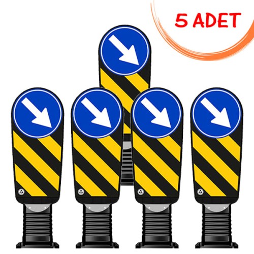 Flexible Median Head Plate 100 cm Evelux (ø300mm) 5 PCS