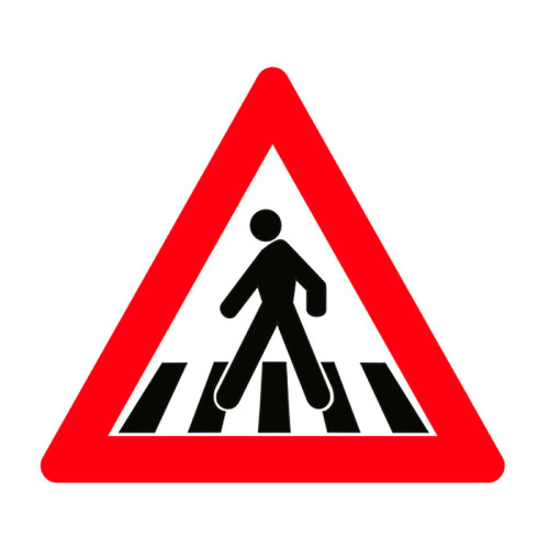 Pedestrian Crossing Approach Sign Traffic Sign T-11