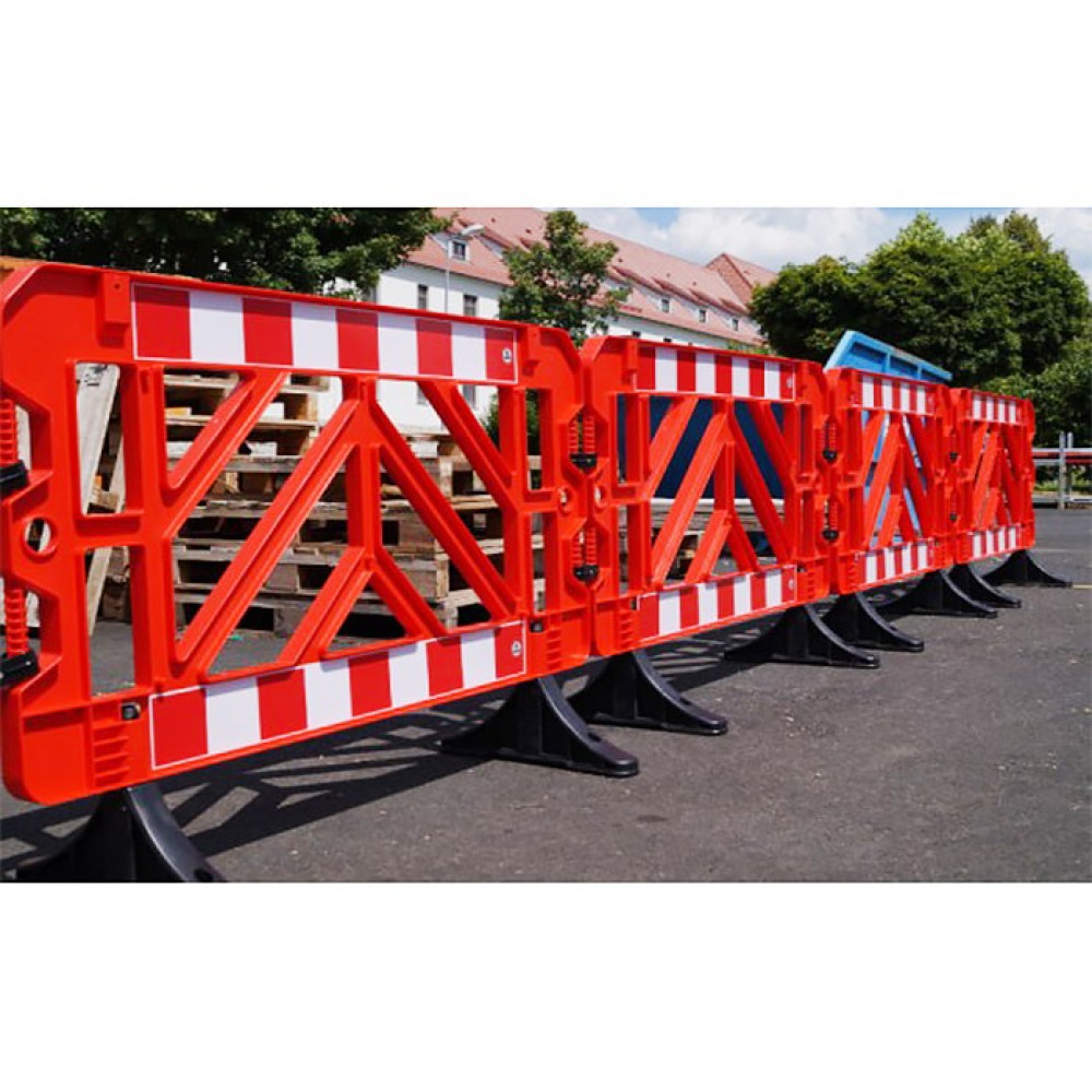 Plastic Safety Barrier Security Barricade 1500x1000mm 4 Color Options