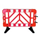 Plastic Safety Barrier Security Barricade 1500x1000mm 4 Color Options