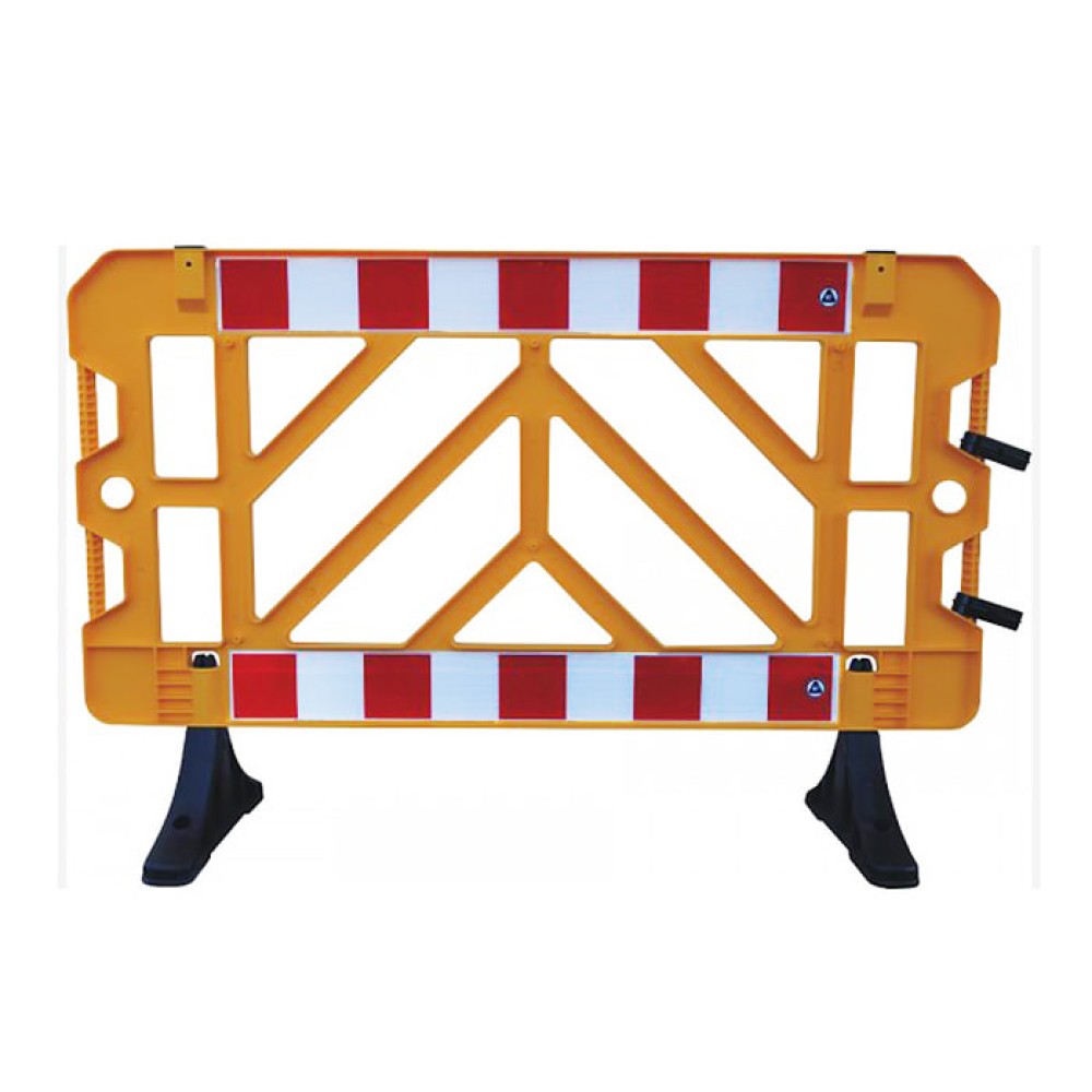 Plastic Safety Barrier Security Barricade 1500x1000mm 4 Color Options