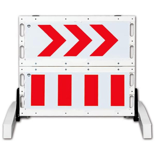 Folding Warning Sign Barrier Continuous Bend Sign