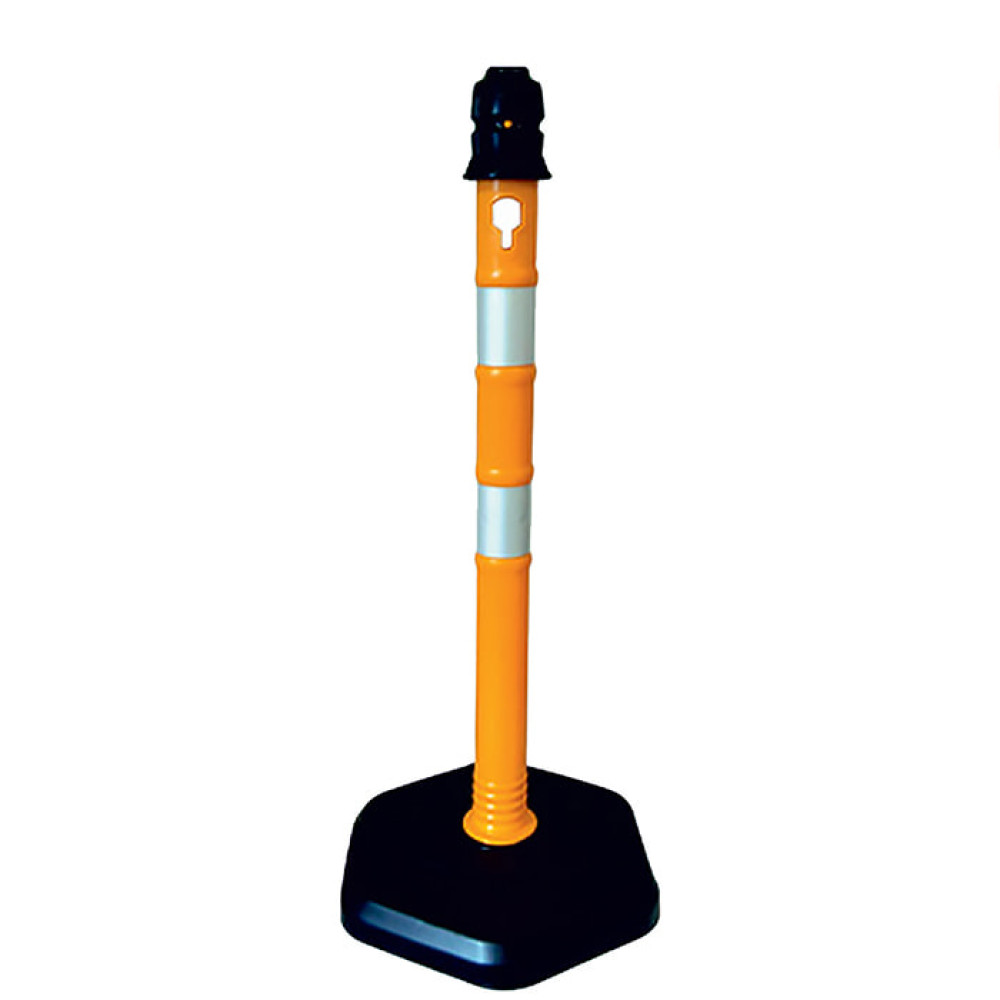 Pontoon Warning Post Plastic 100 cm 12409-1 DB R