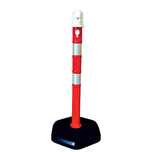 Pontoon Warning Post Plastic 100 cm 12403-1 DB R