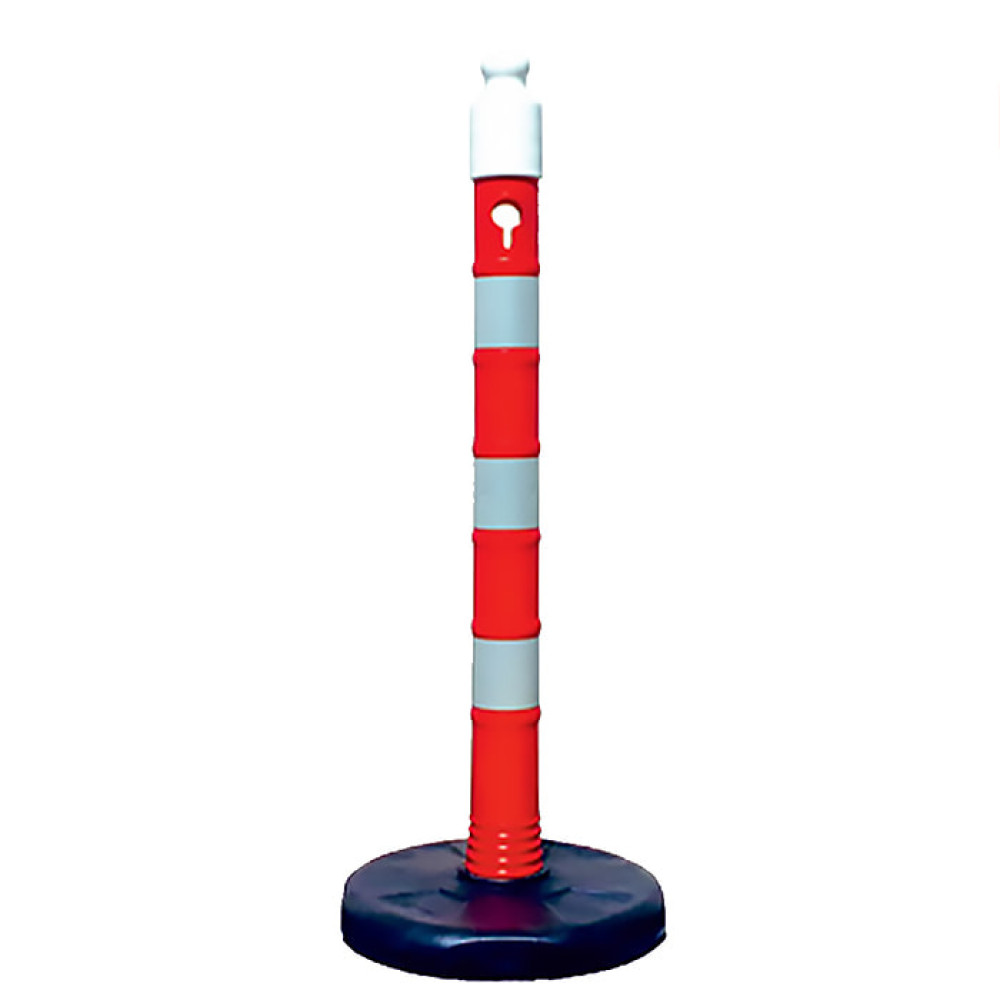 Pontoon Warning Post Rubber 80mm 110cm 12420 DB R