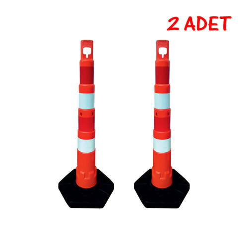 Pontoon Warning Post Rubber 14cmx120cm 12430 DB R (2 PCS)