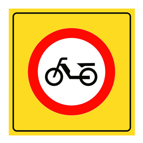 No Moped Entry Sign Traffic Sign TT-9