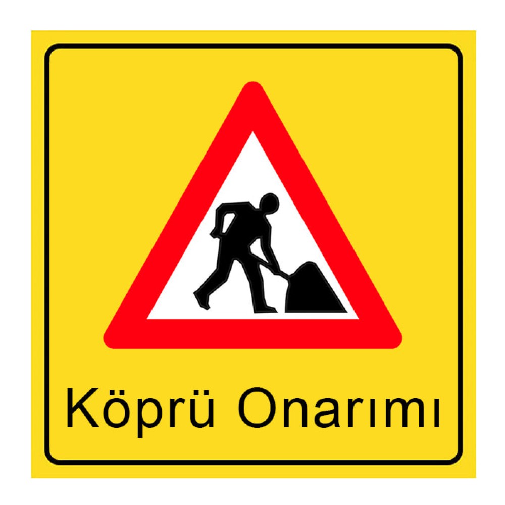 Bridge Repair Work Available Sign Traffic Sign YB-1d