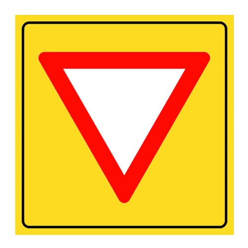 Give Way Sign Maintenance Traffic Sign TT-1