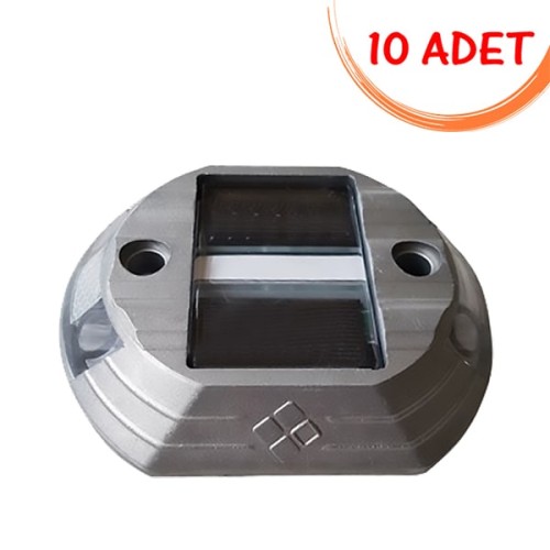 Solar Powered Solar Led Road Button (10 PCS)