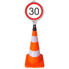 Round Maximum Speed ​​30 km Plastic Traffic Sign