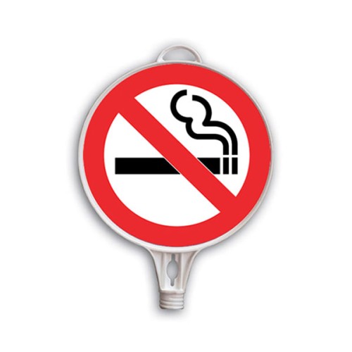 No Smoking Sign Plastic Warning Sign