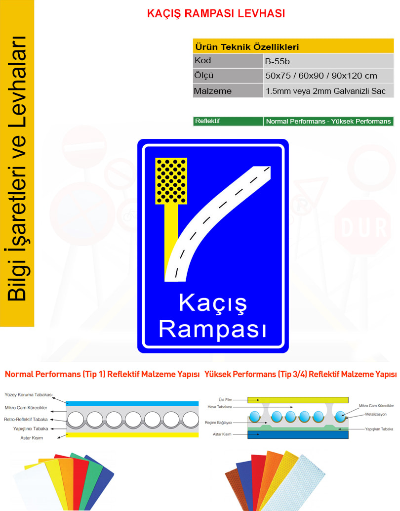 kaçış rampası sol